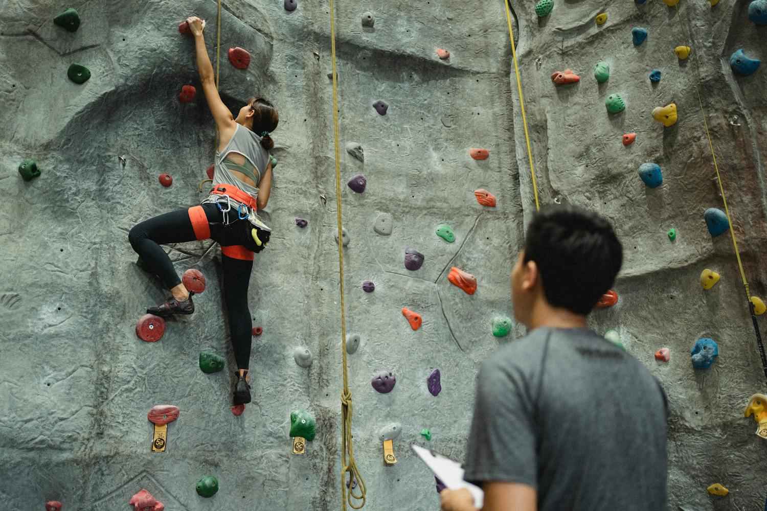 How to get better at climbing by setting goals